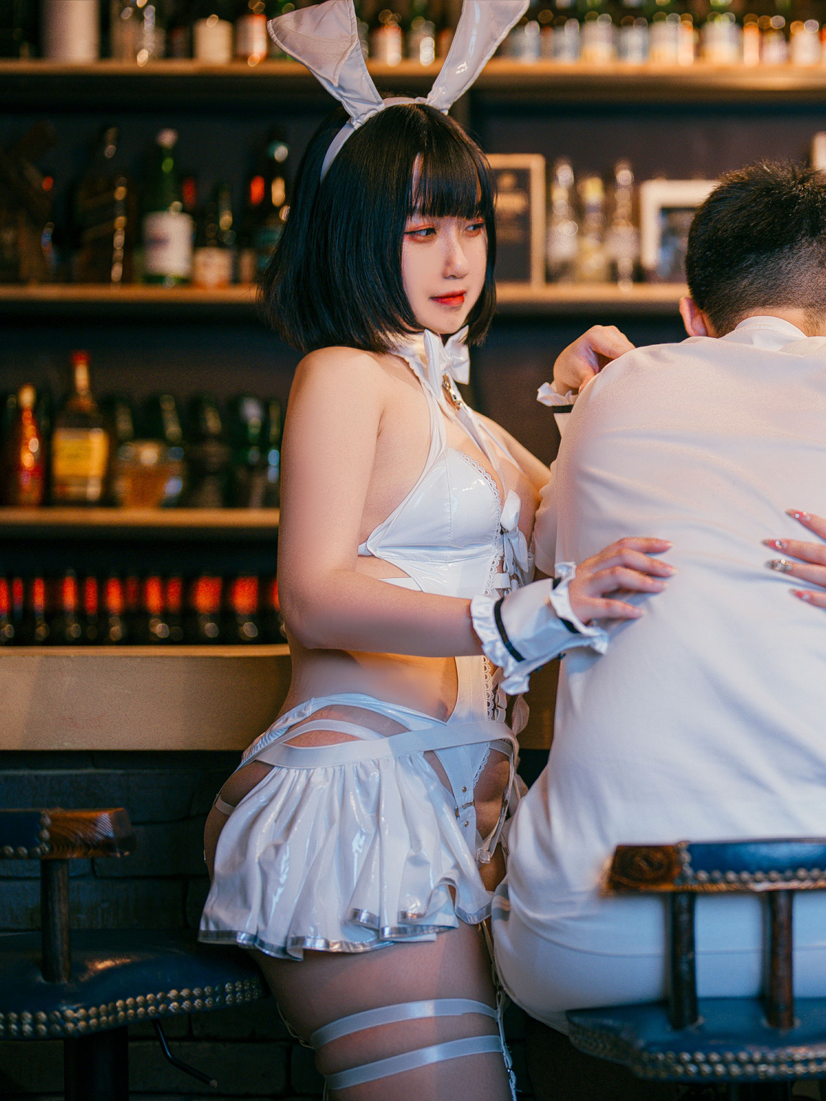 Cosplay-落落Raku-Succubus-Bar-10-14