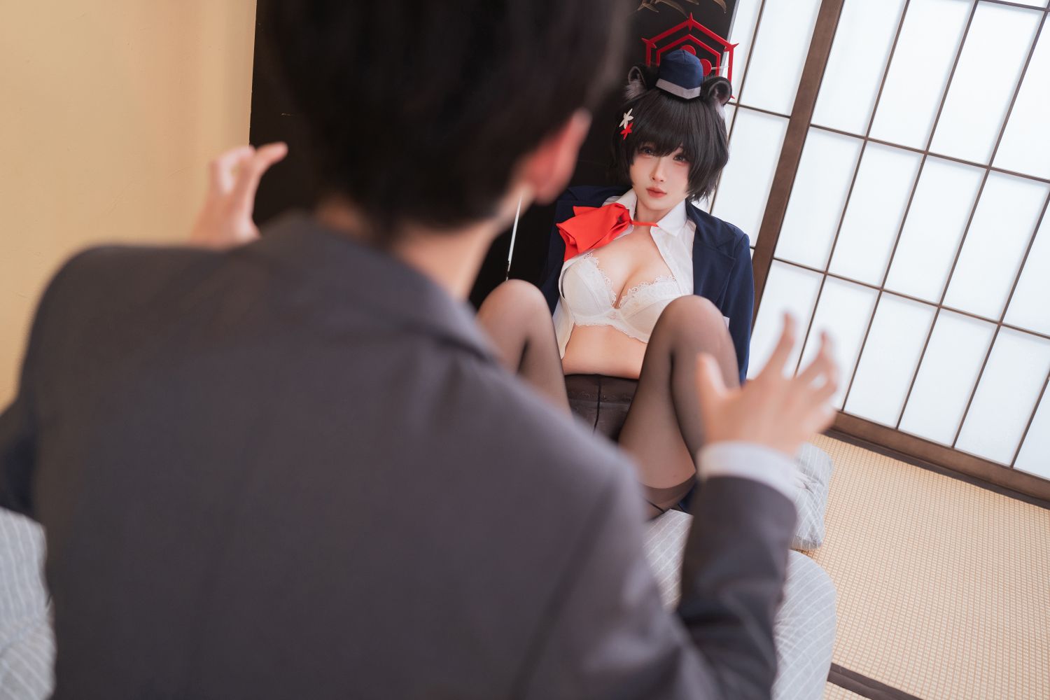 Rioko凉凉子---蔚蓝档案-椿导游-07-08