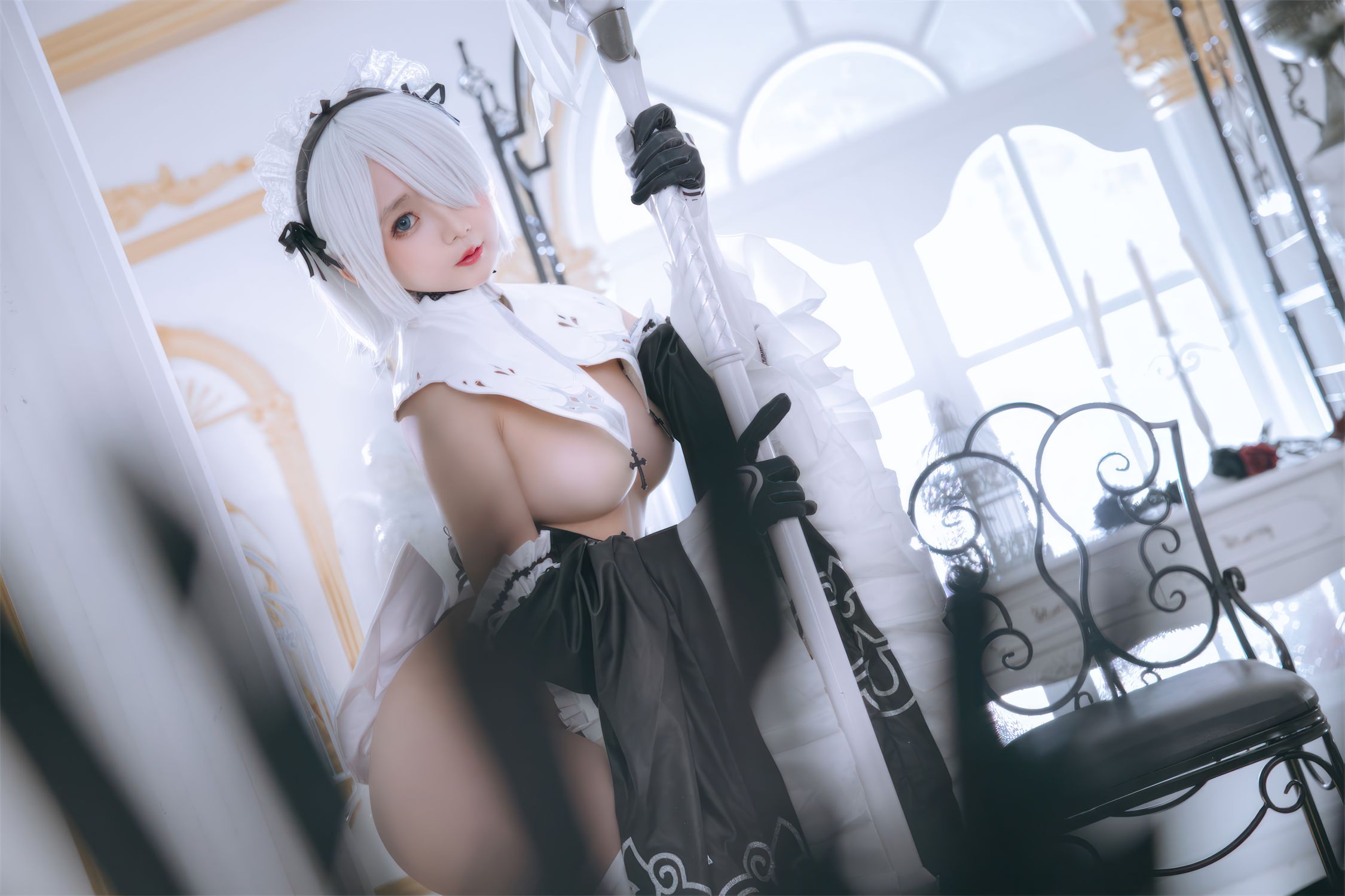 日奈娇---2B奶盖女仆-04-04