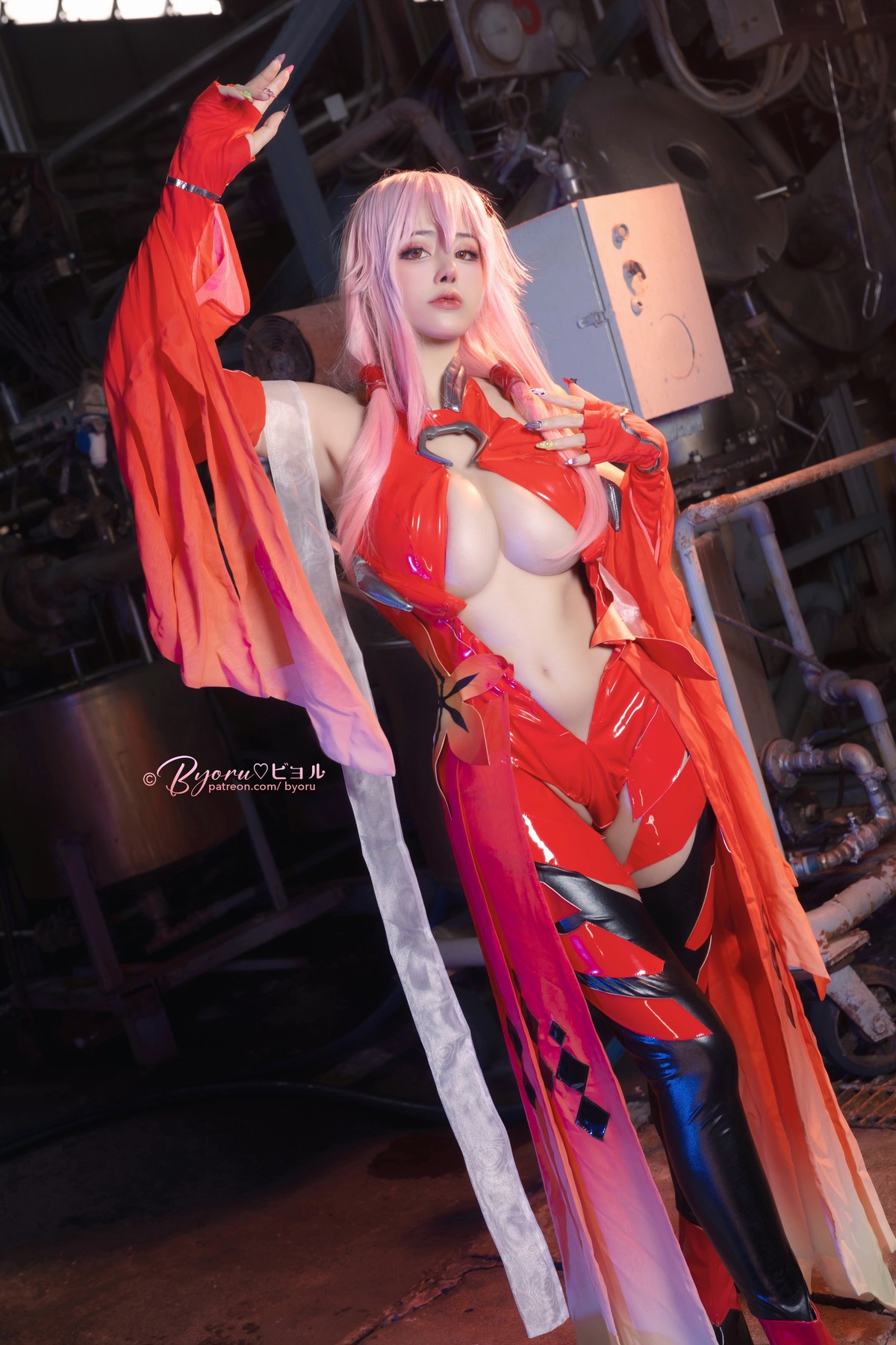 Cosplay-萝莉Byoru-楪いのり-Inori-Yuzuriha-10-25