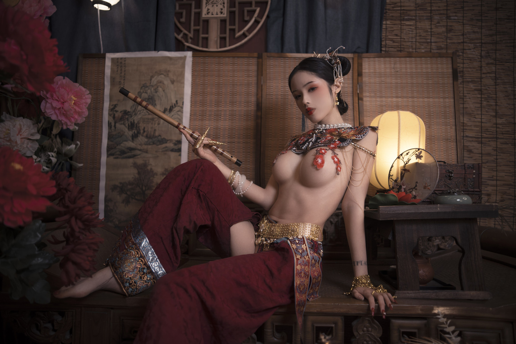 Cosplay-钛合金大粑粑-满清服饰-04-08