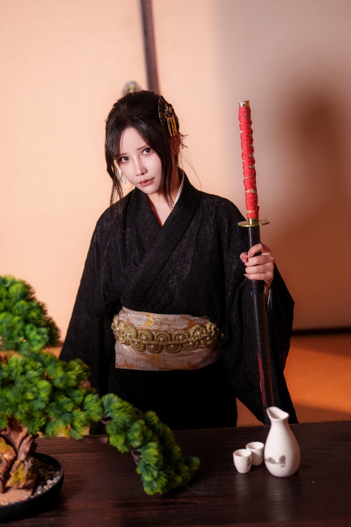 Cosplay-抱走莫子aa-未亡人太太-10-18