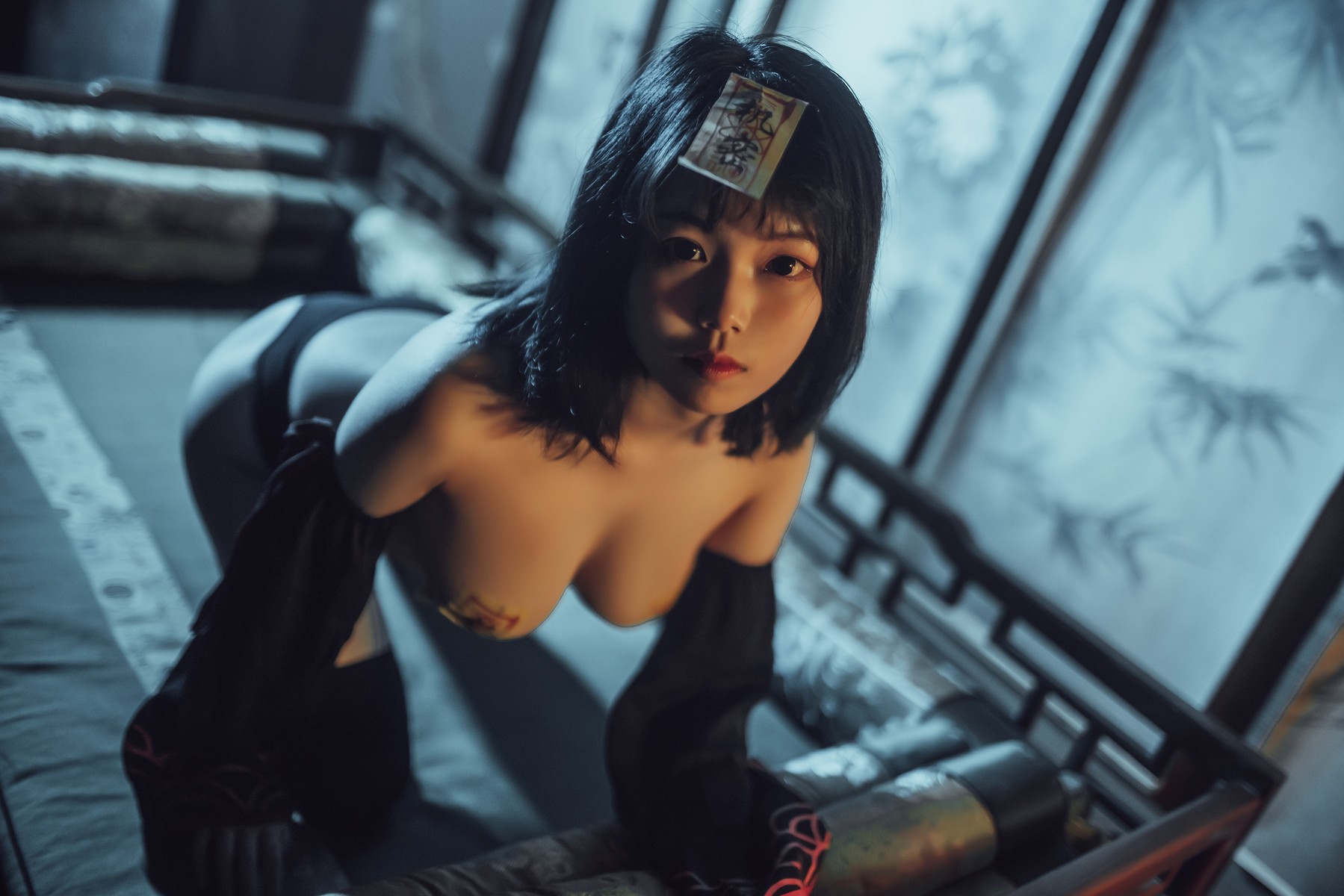 Cosplay-七月喵子-小僵尸-Little-Zombie-01-20