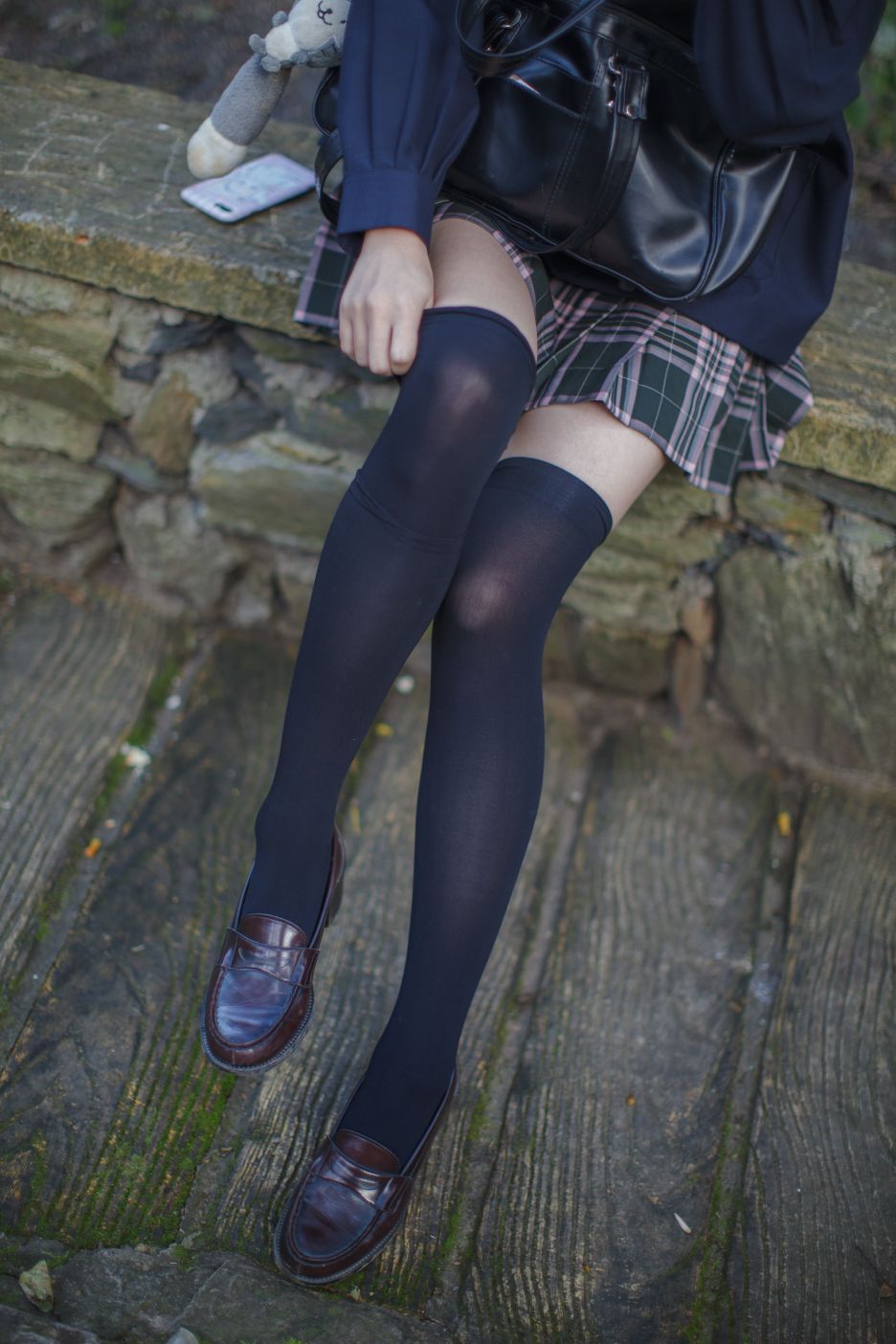 少女秩序写真-EXvol002-白丝格子裙80P-8426M-01-07