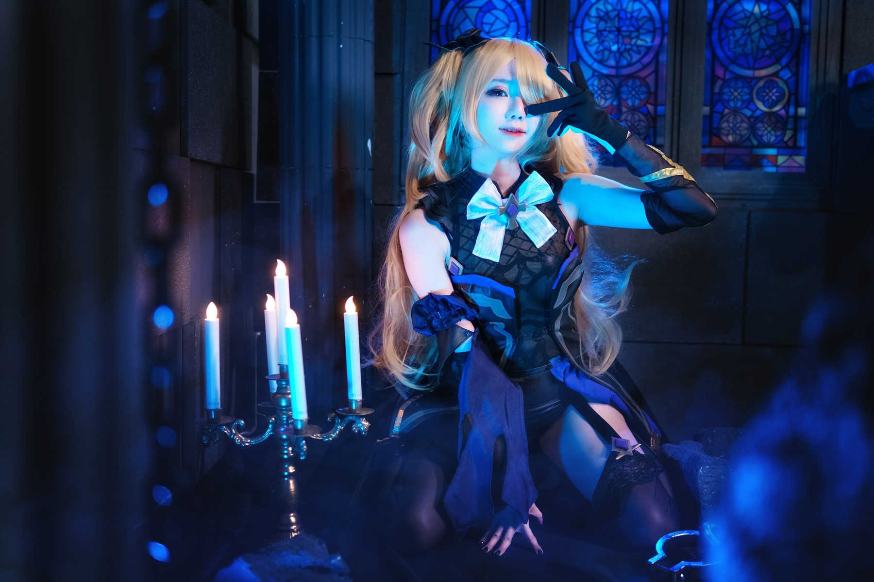 Cosplay-Sally多啦雪-Fischl-01-03