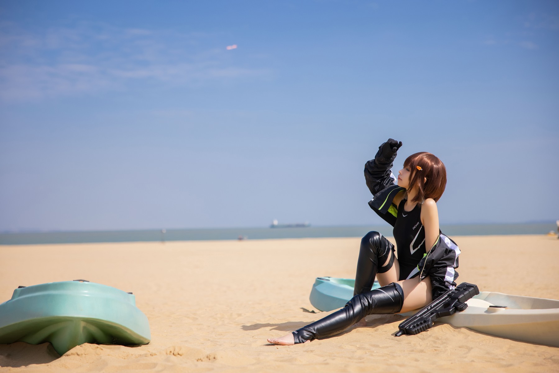 Cosplay-G44不会受伤-水泳部的部長-03-02