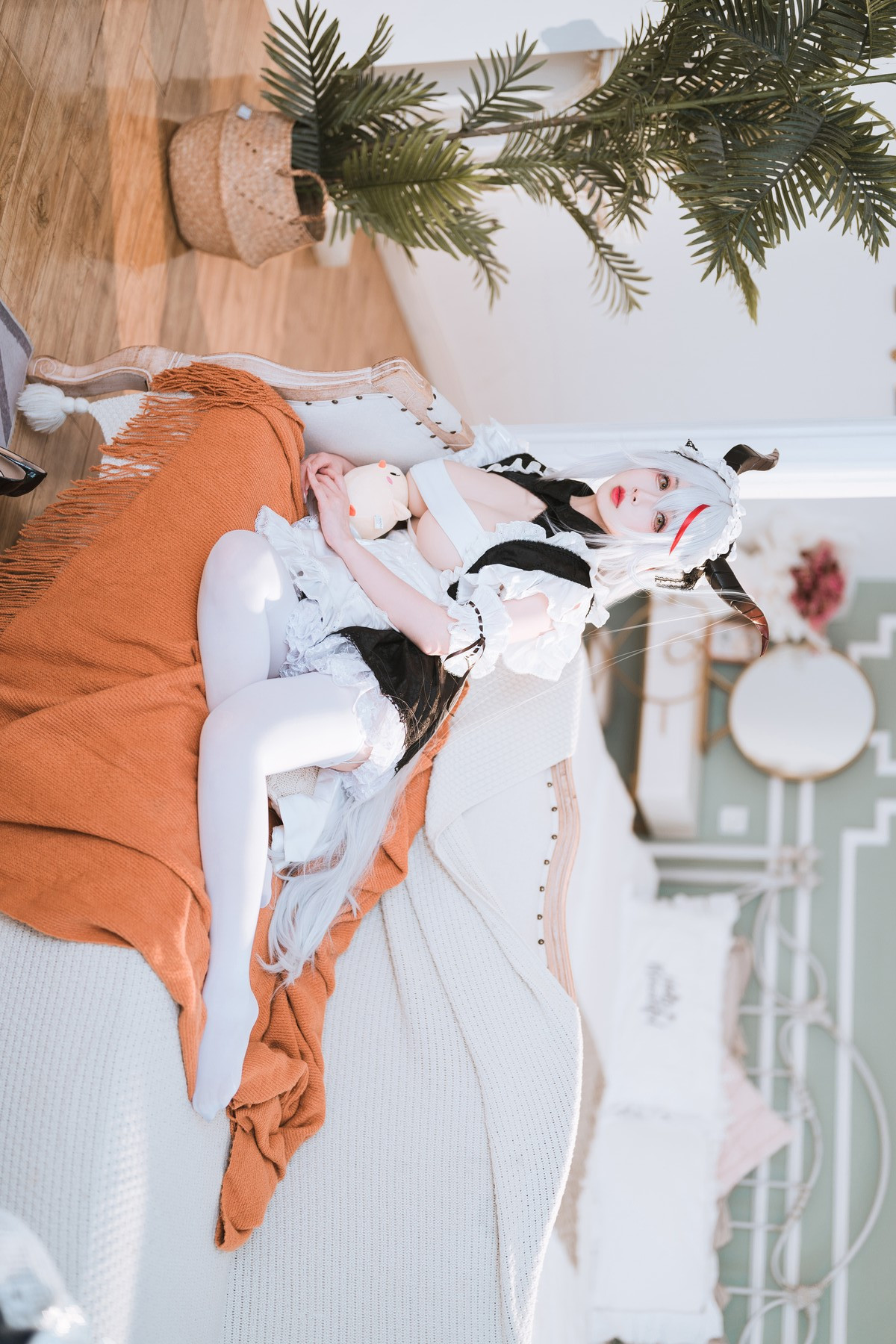 Cosplay-rioko凉凉子-妄想航线-港区的龙女仆-09-21