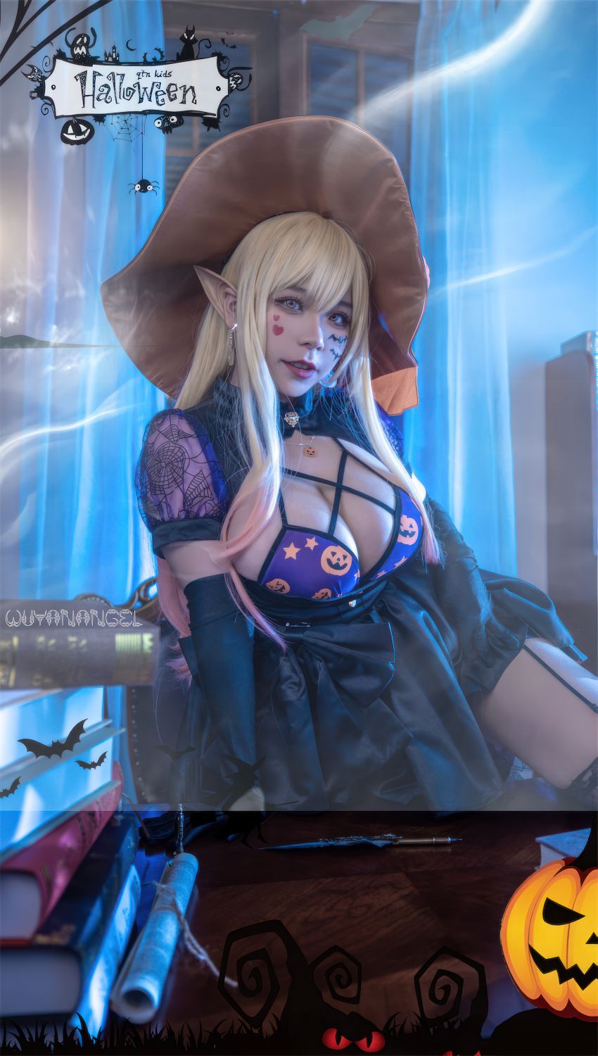 无颜小天使wy---喜多川海梦万圣节46P-414MB-04-25