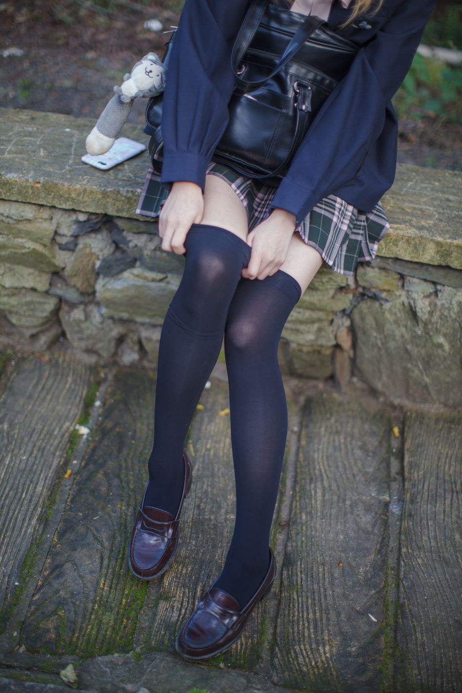 少女秩序写真-EXvol002-白丝格子裙80P-8426M-01-07