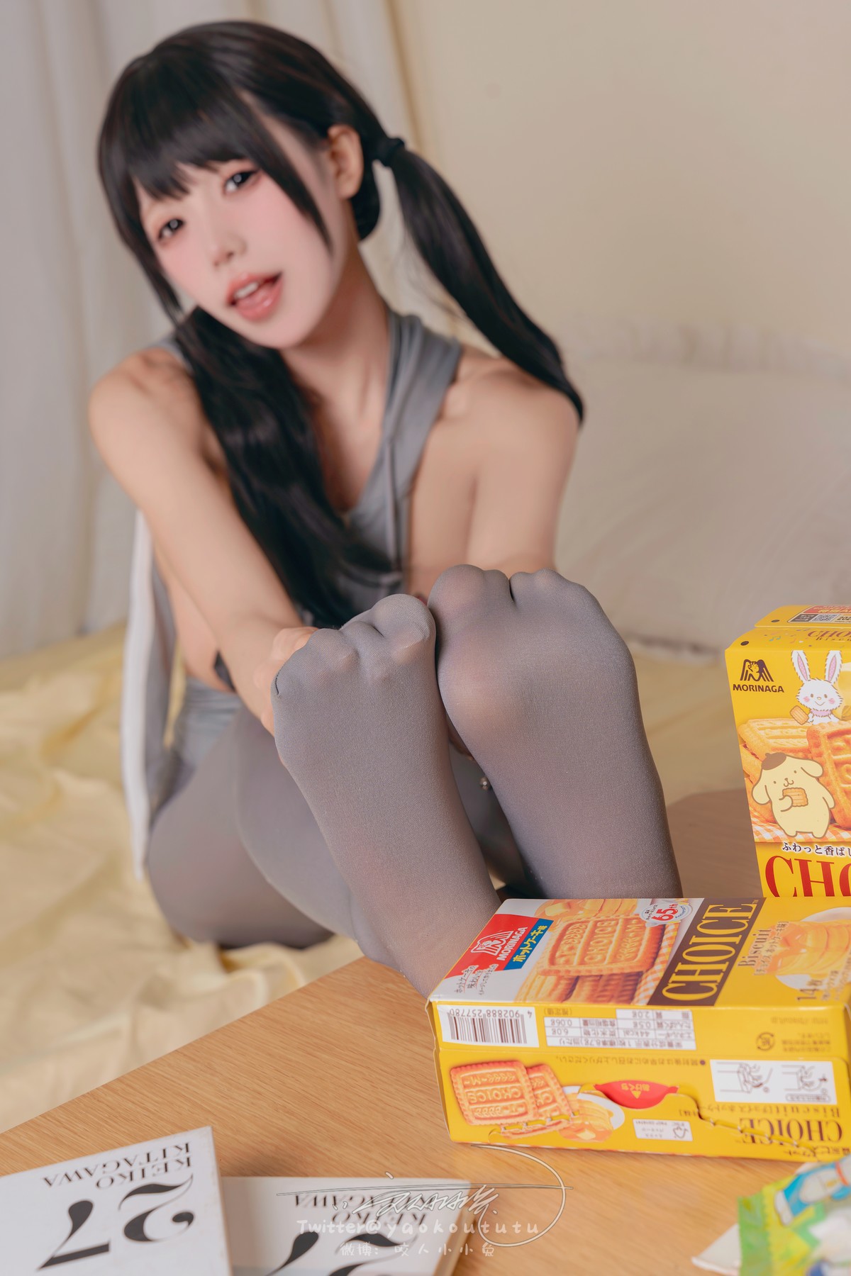 Cosplay-黏黏团子兔-小灰兔-Gray-Rabbit-10-09