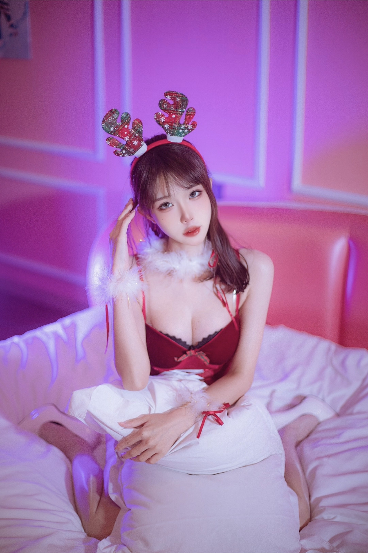 Cosplay-余多多Dudu-圣诞特辑-09-24