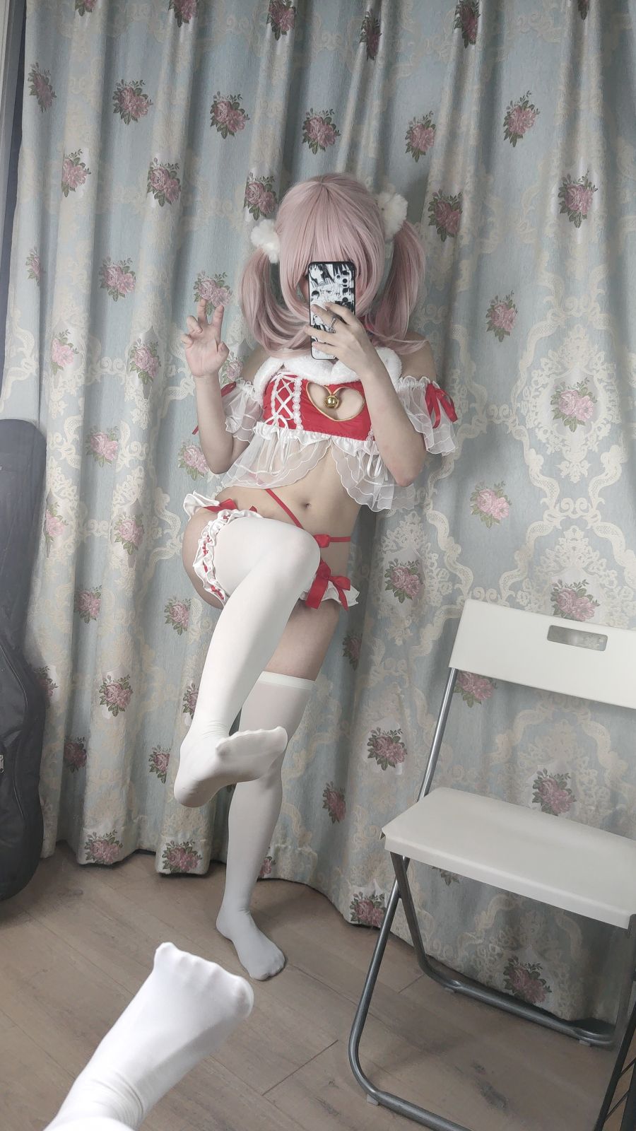 神沢永莉---平安夜红色分体式-04-03-2