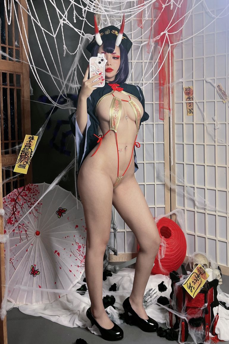 Umeko-J-cosplay-Shuten-Douji-Jiangshi---FateGrand-Order-03-21