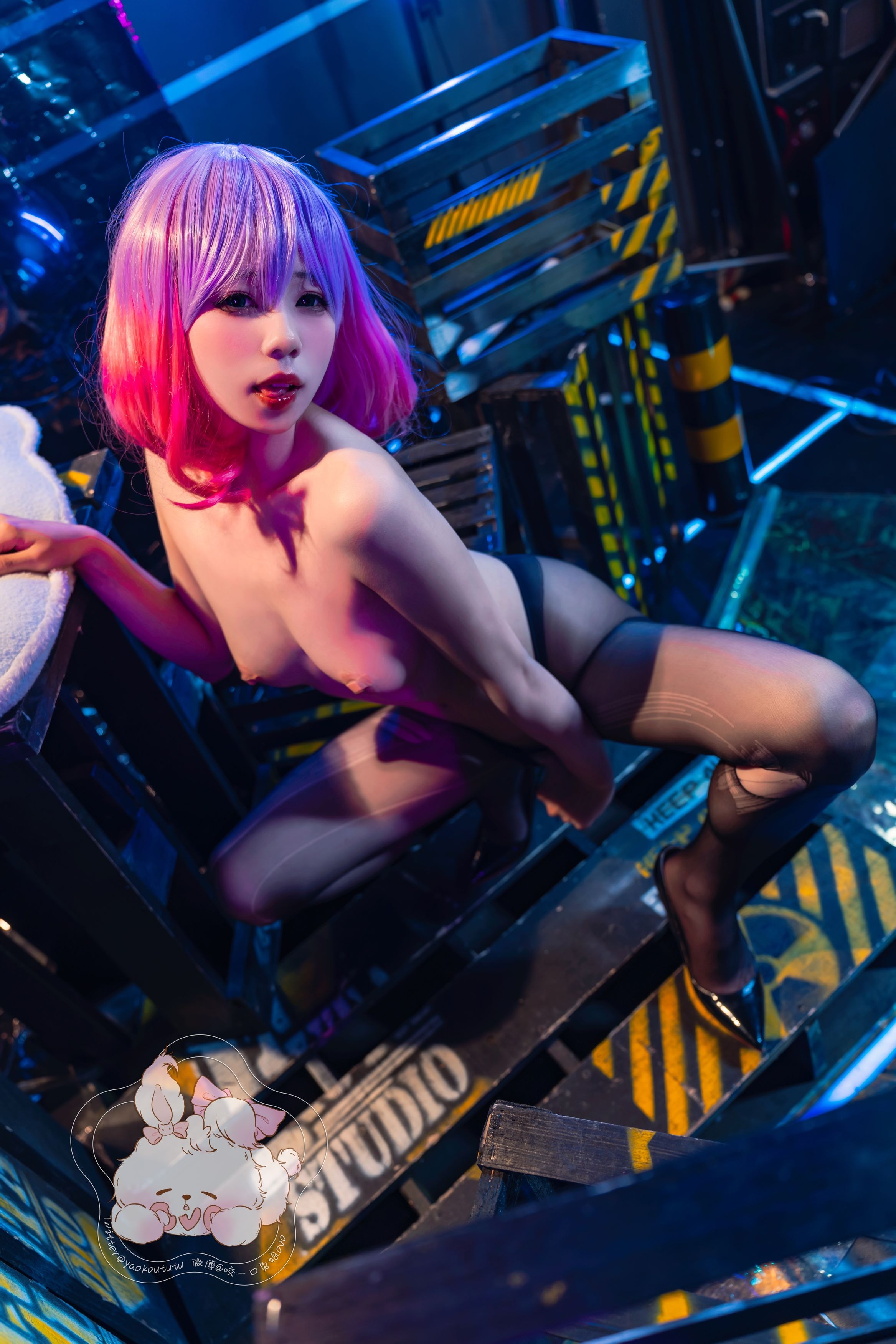 咬人小小兔---Mask-Girl-Luna-52P-08-18