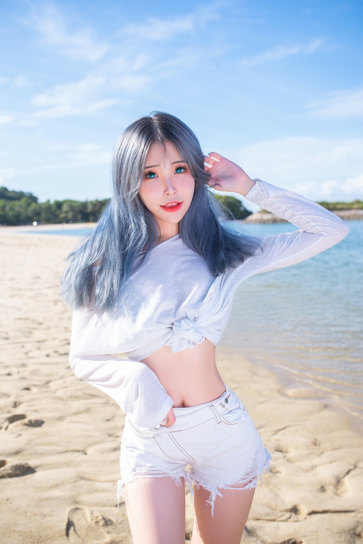 Plant-Lily-花リリ-Cosplay-Beach-lily-09-25
