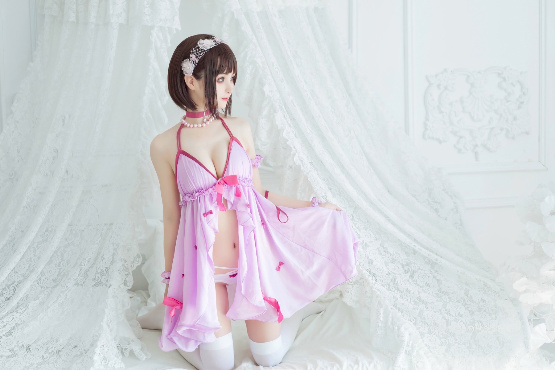 桜井宁宁-Cosplay-加藤惠-Megumi-Kato-09-22