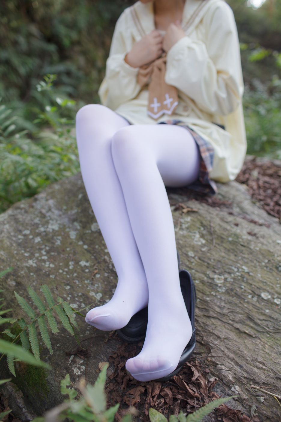 少女秩序写真-EXvol002-白丝格子裙80P-8426M-01-07