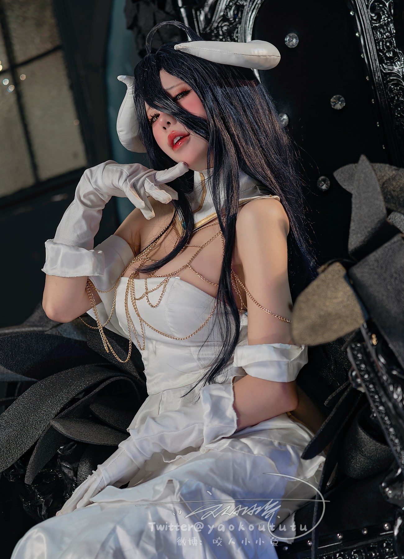 Cosplay-黏黏团子兔-魅魔之耻-雅儿贝德-038-Tell-Me-09-07