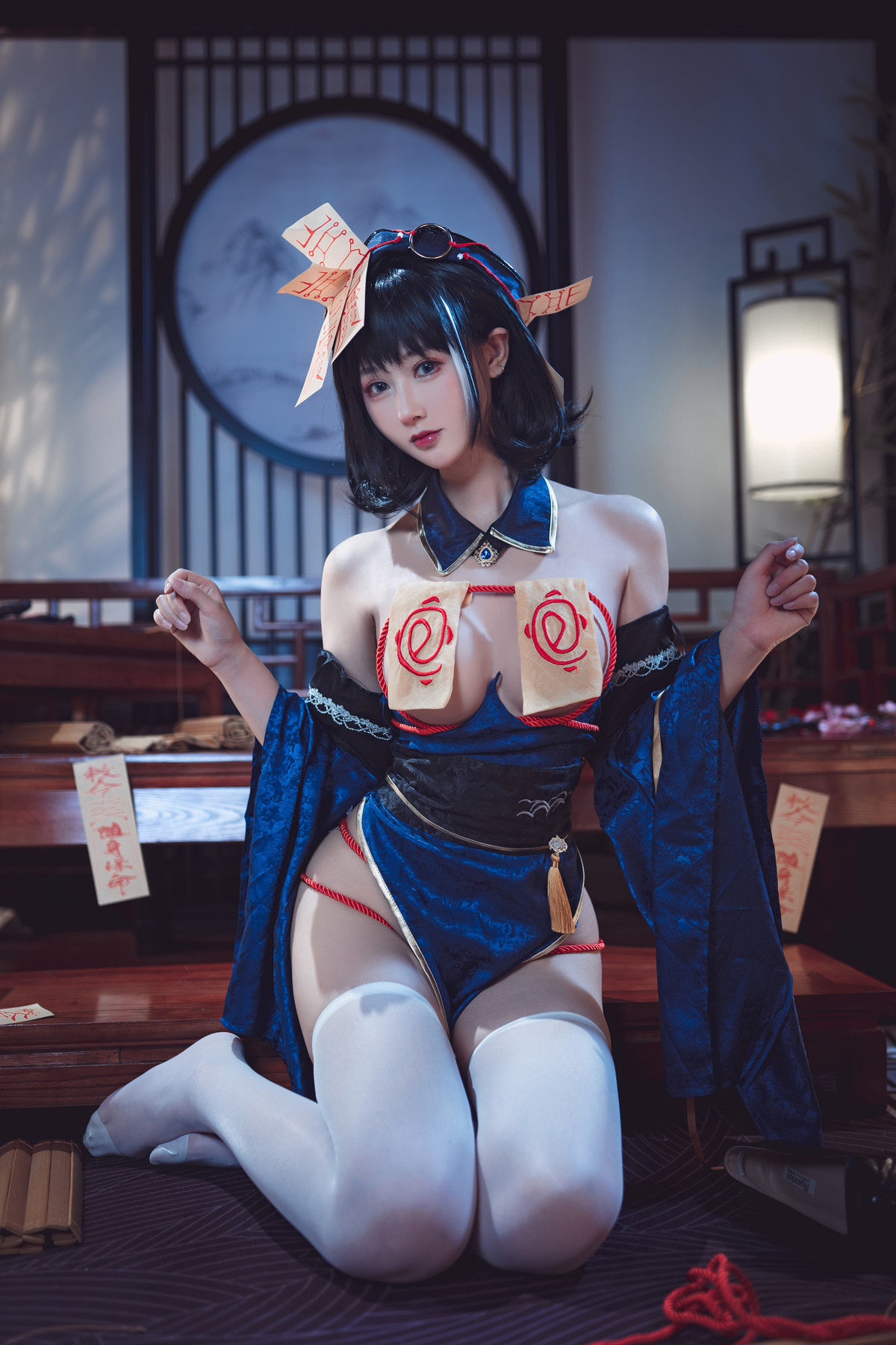 Cosplay-羽生三未-华甲欢庆僵尸三未全-10-22