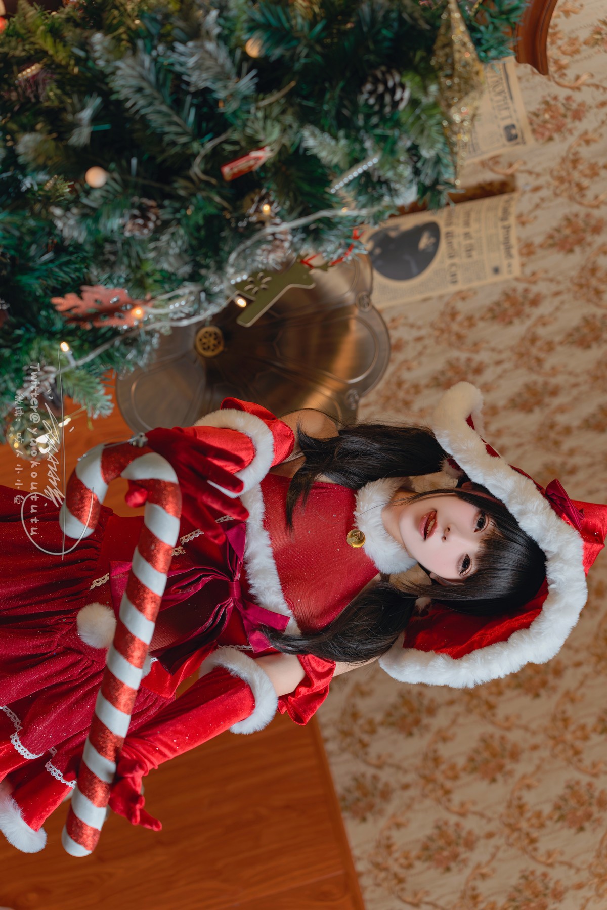 Cosplay-黏黏团子兔-魔女圣诞夜-Christmas-Eve-Set01-12-22