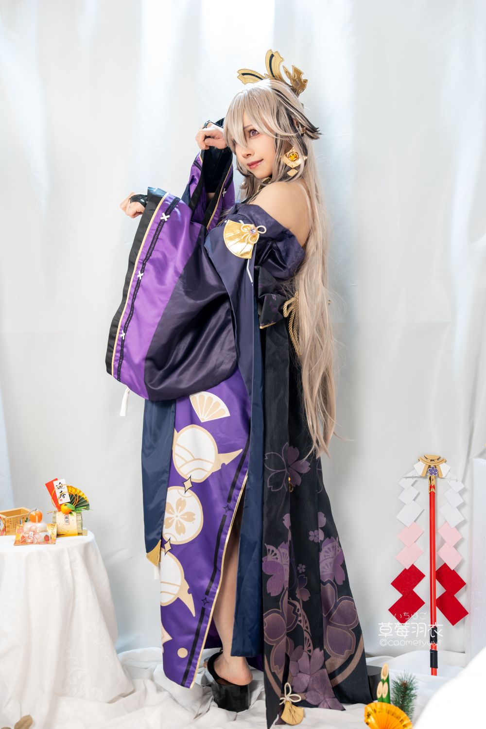 草莓羽衣T3黒ギャル八重神子墨桜色の夜笙雅芸-03-01-2