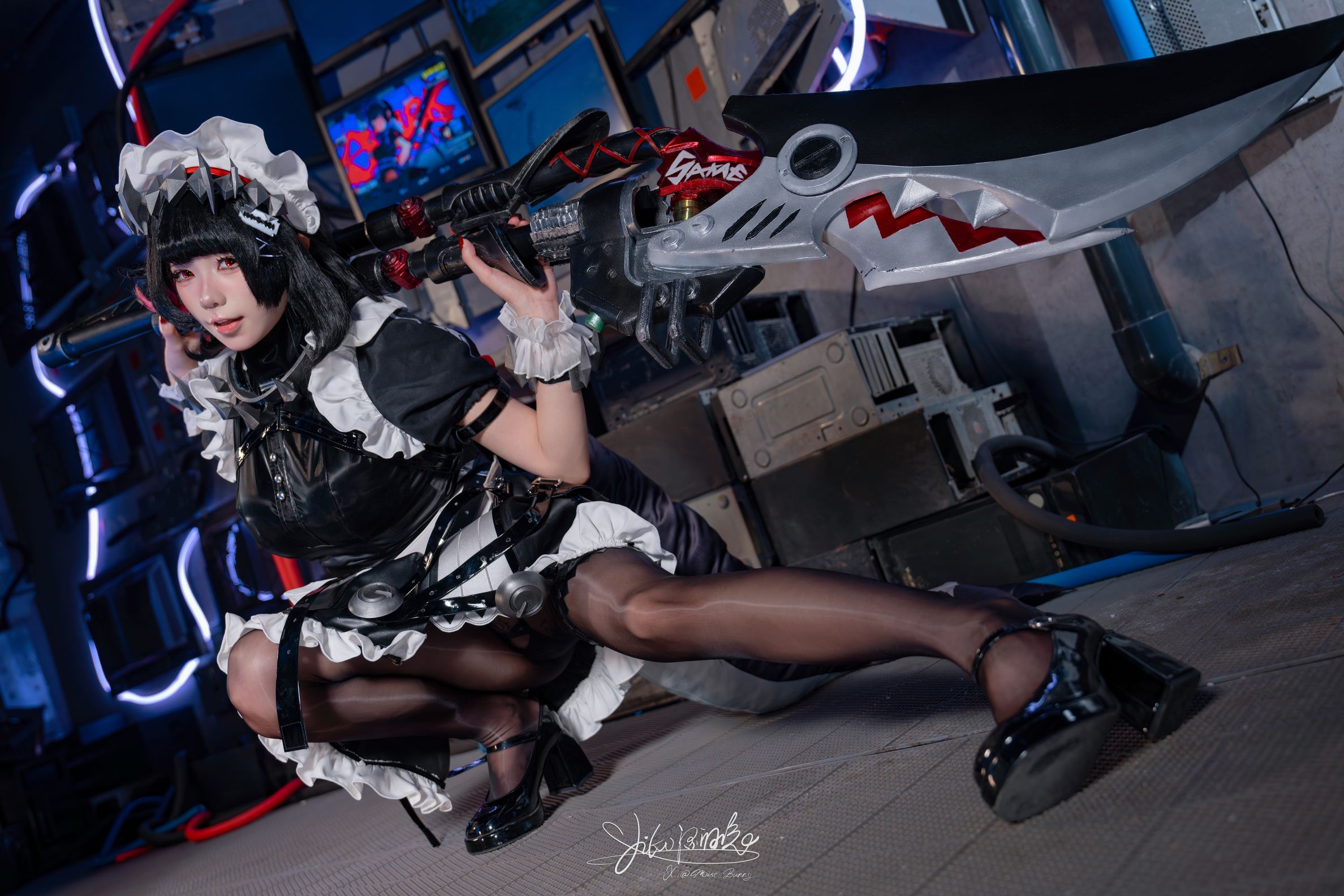 咬人小小兔---8月作品慵懒逐浪-艾莲乔Summertime-79P1V-152GB-08-29