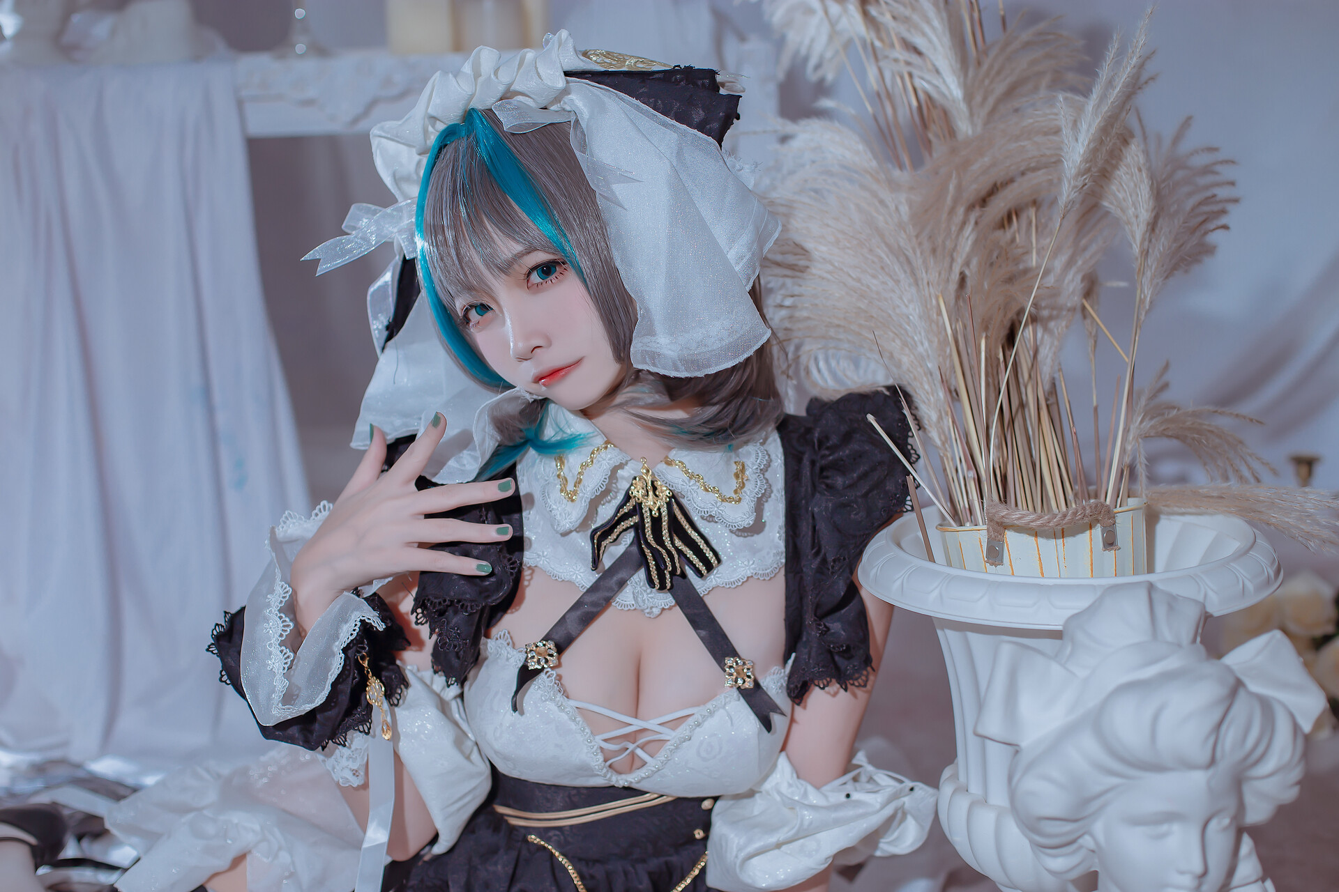 二佐Nisa-Cheshire-Maid-柴郡-03-04