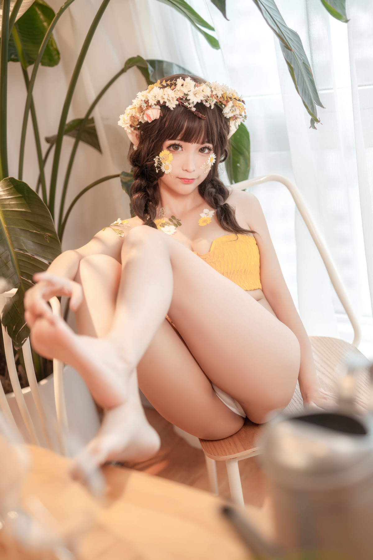 Cosplay-蠢沫沫Chunmomo-尖耳国度花精灵-10-12