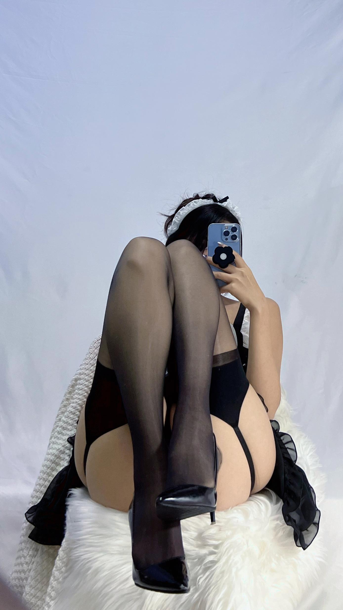 013纪念小小v5--微密圈系列--女佣吊带25P-432M-08-29