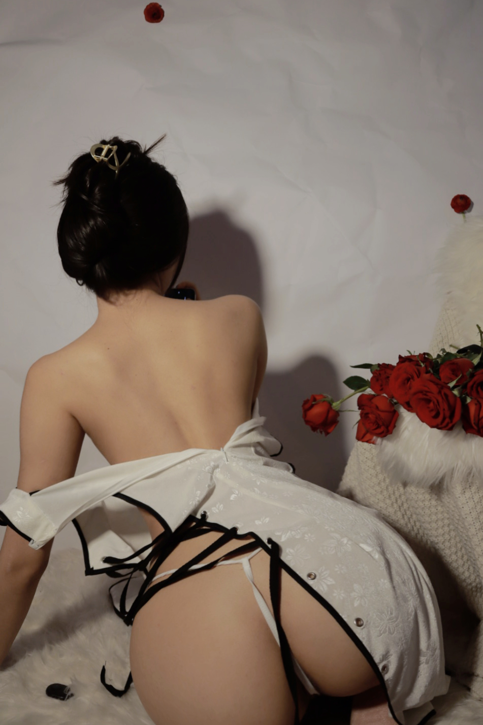 009纪念小小v5--微密圈系列-旗袍油丝32P-744M-08-29