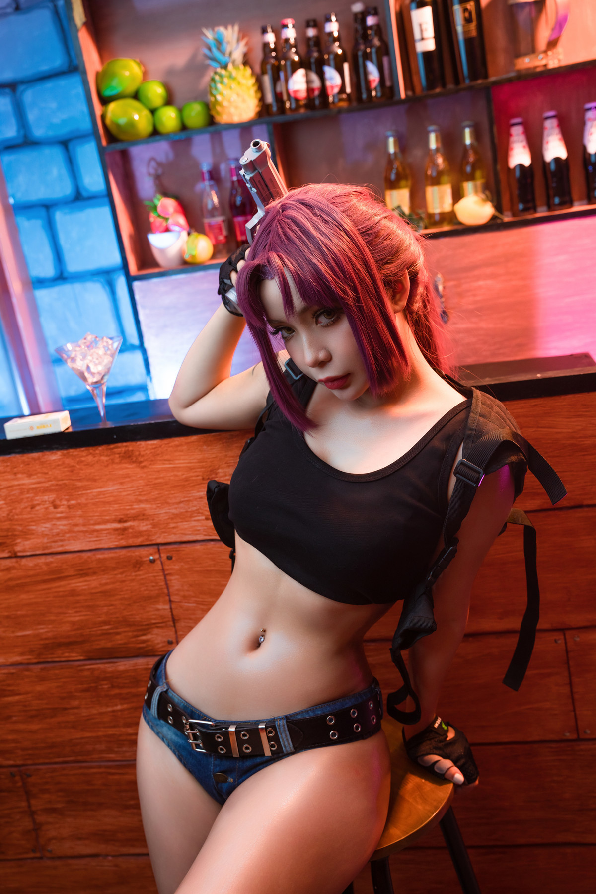 Cosplay-UmekoJ-Revy-Black-Lagoon-08-18