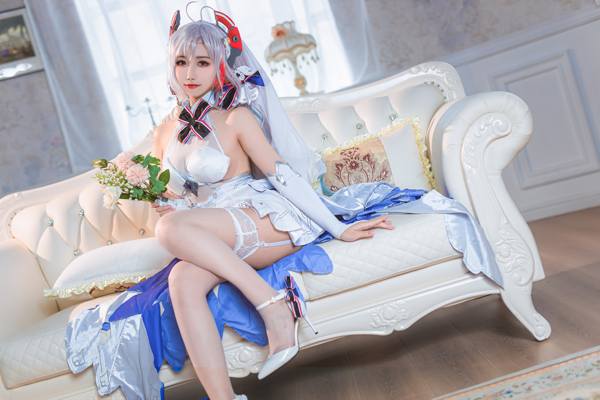 Momoko葵葵-Prinz-Eugen-欧根亲王-花嫁-Bride-Ver-09-23