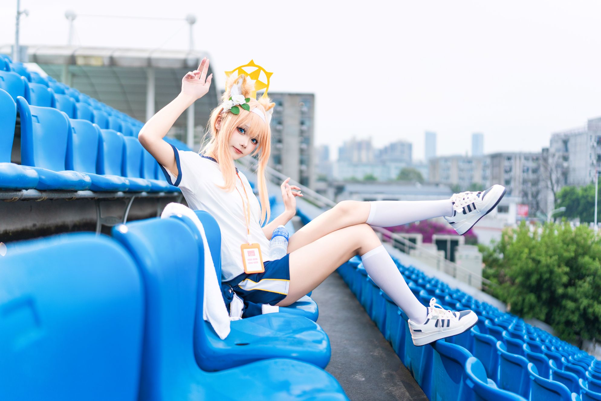 艾西Aiwest-碧蓝档案伊落玛丽-修女-睡衣-体操服-08-31