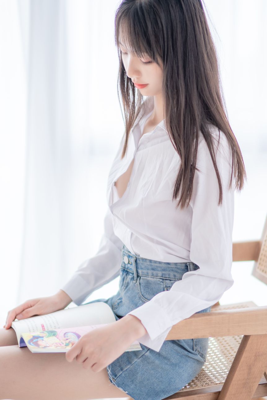 西瓜murmure西瓜少女-2021-04-29-牛仔裙-125P1V-12-19
