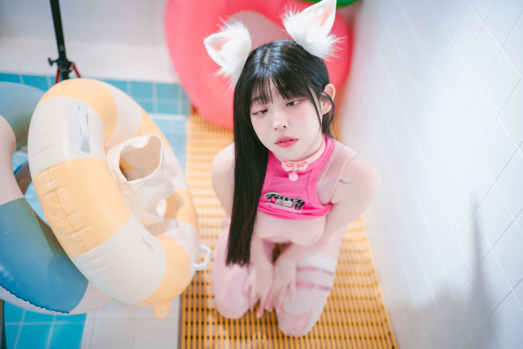 Yudi-유디-DJAWA-8220Pink-Bunny-038-Black-Cat8221-Set02-09-29