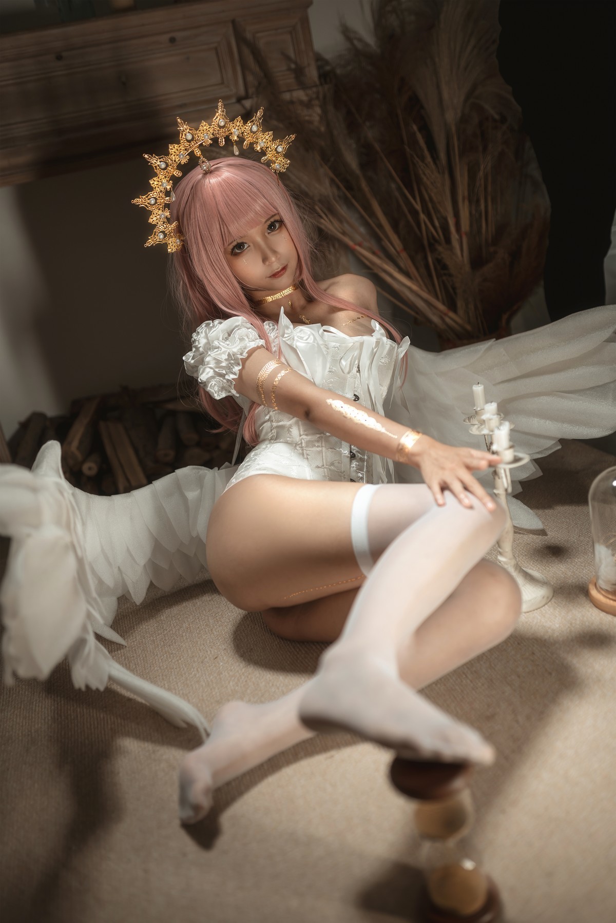 Cosplay-蠢沫沫Chunmomo-沫沫真爱版-天使本-圣天使-11-17