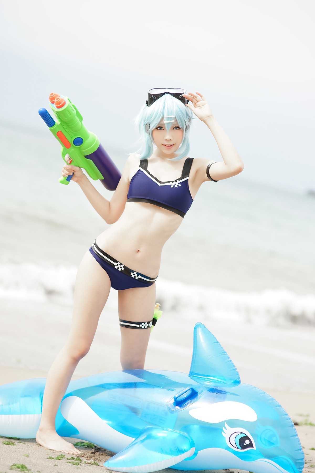 Cosplay-ElyEE子-诗乃海边-12-23
