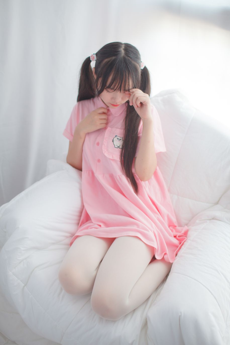 少女秩序写真-EXvol001-白丝粉裙少女56P-3771M-01-07