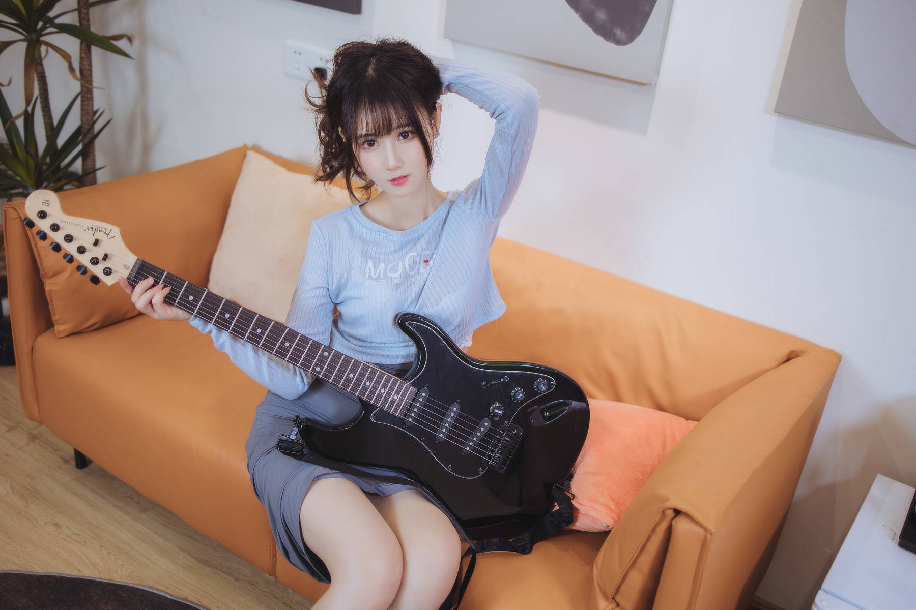 Cosplay-羽生三未-吉他妹妹-05-01