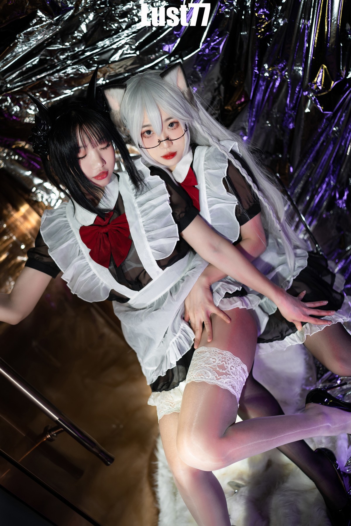 Cosplay-柒柒要乖哦-女仆の惩戒课-Set01-01-30