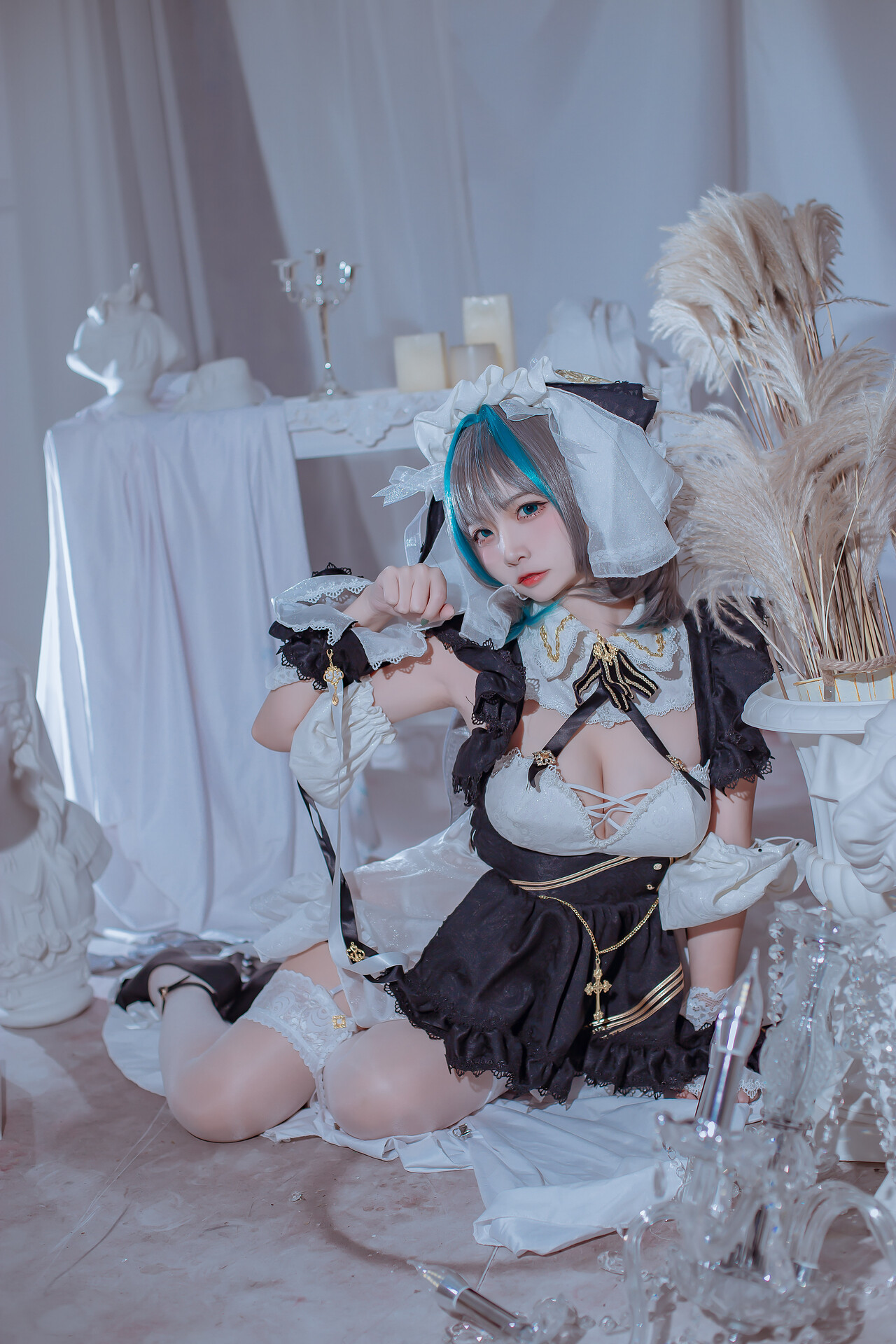 二佐Nisa-Cheshire-Maid-柴郡-03-04