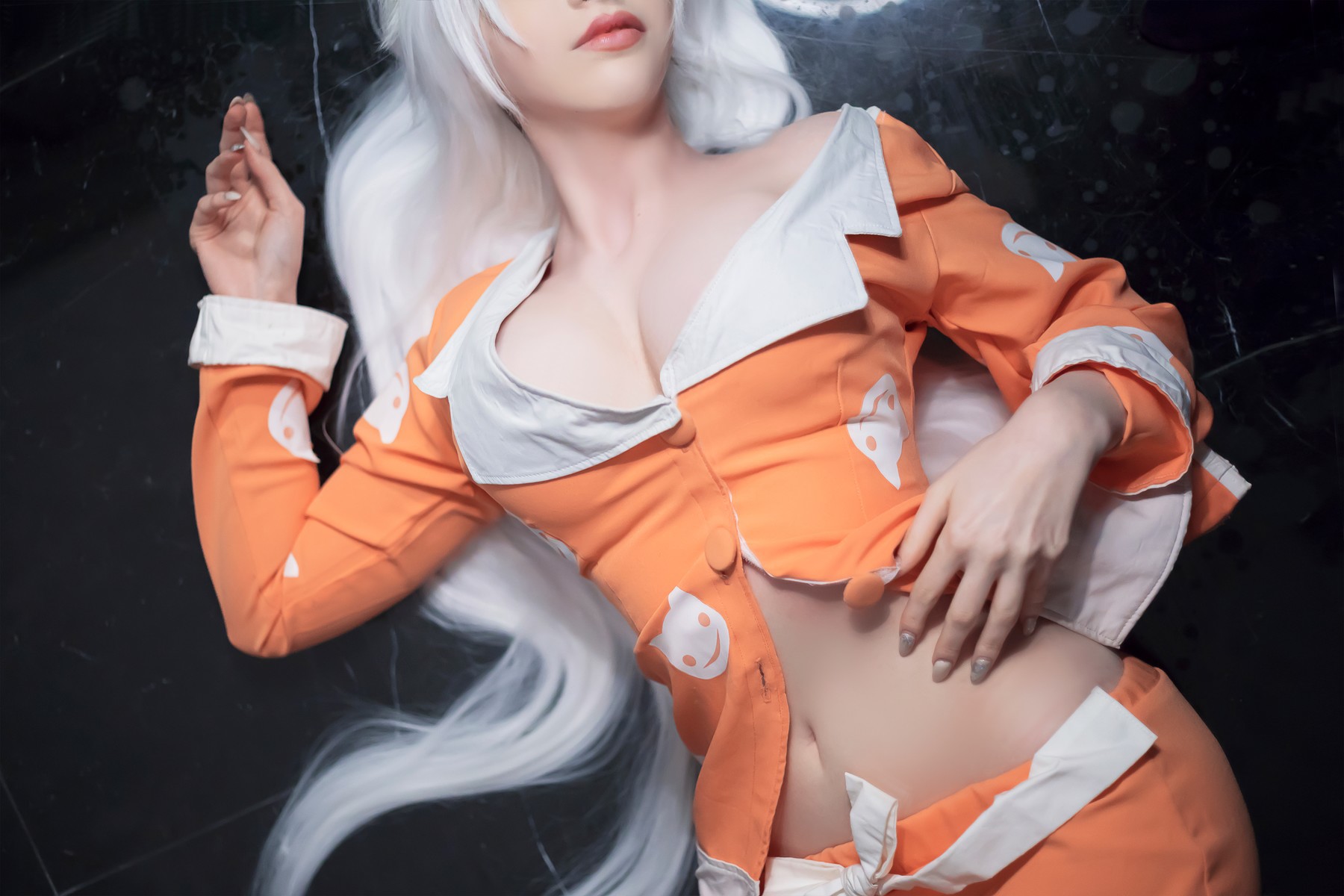 Cosplay-Sayathefox-白毛狐狸-浴室诱惑-03-31
