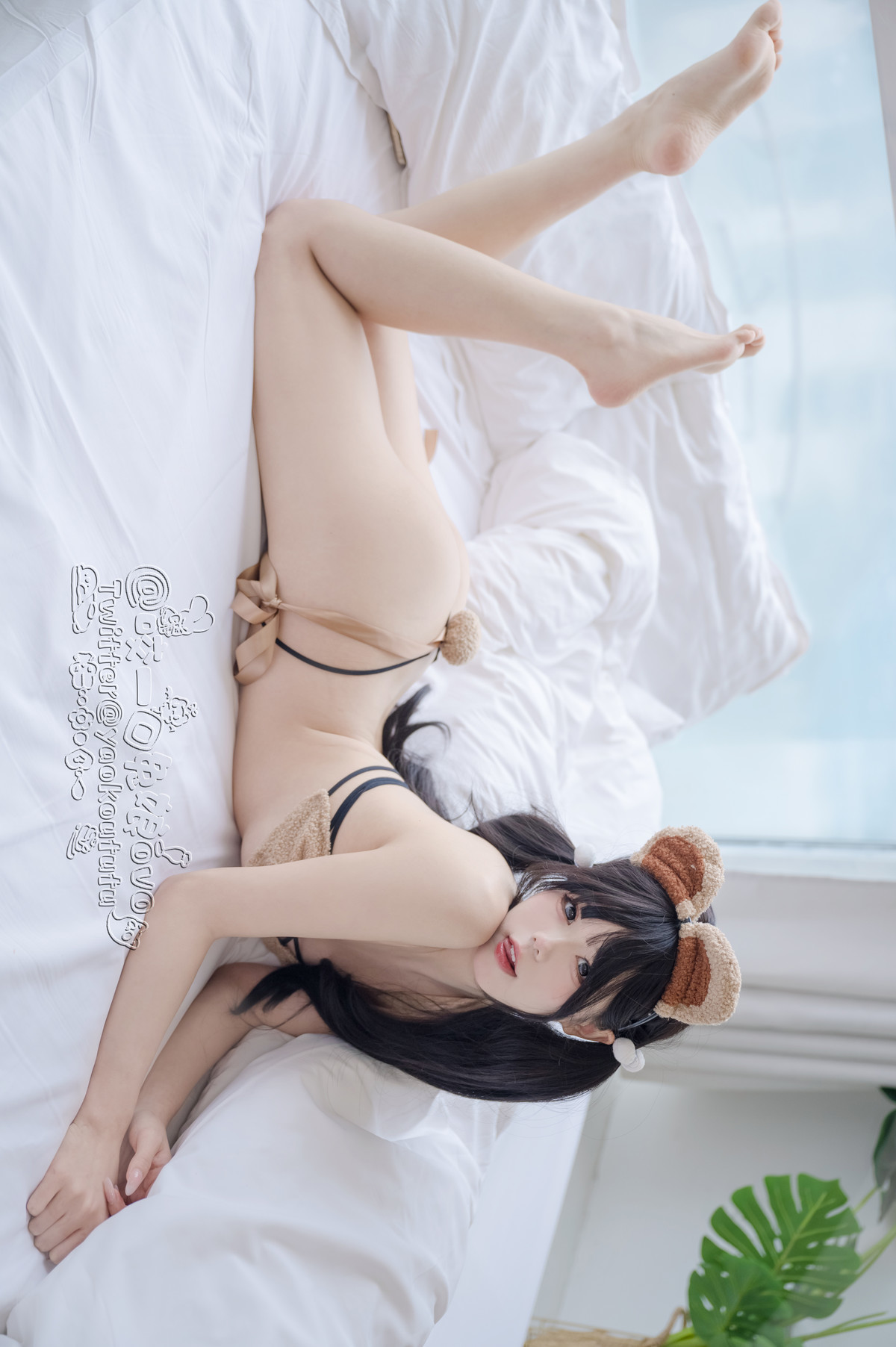 Cosplay-黏黏团子兔-小熊睡衣-10-01