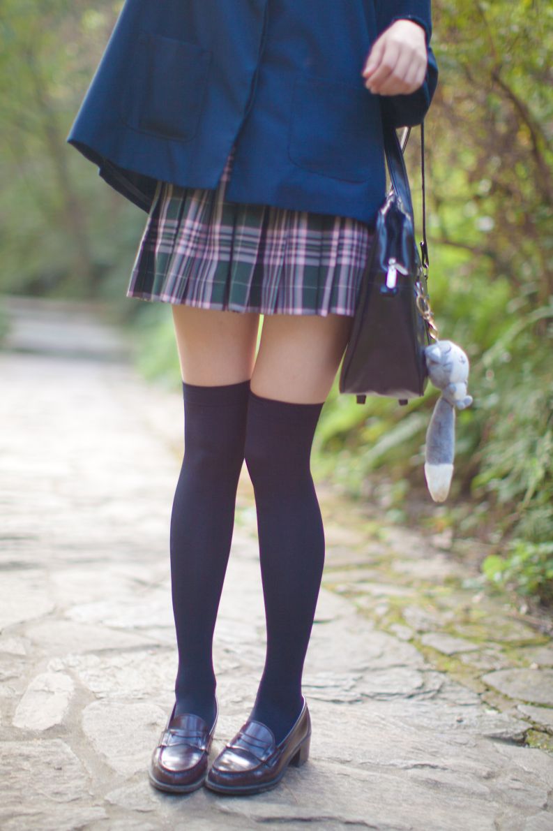 少女秩序写真-EXvol002-白丝格子裙80P-8426M-01-07