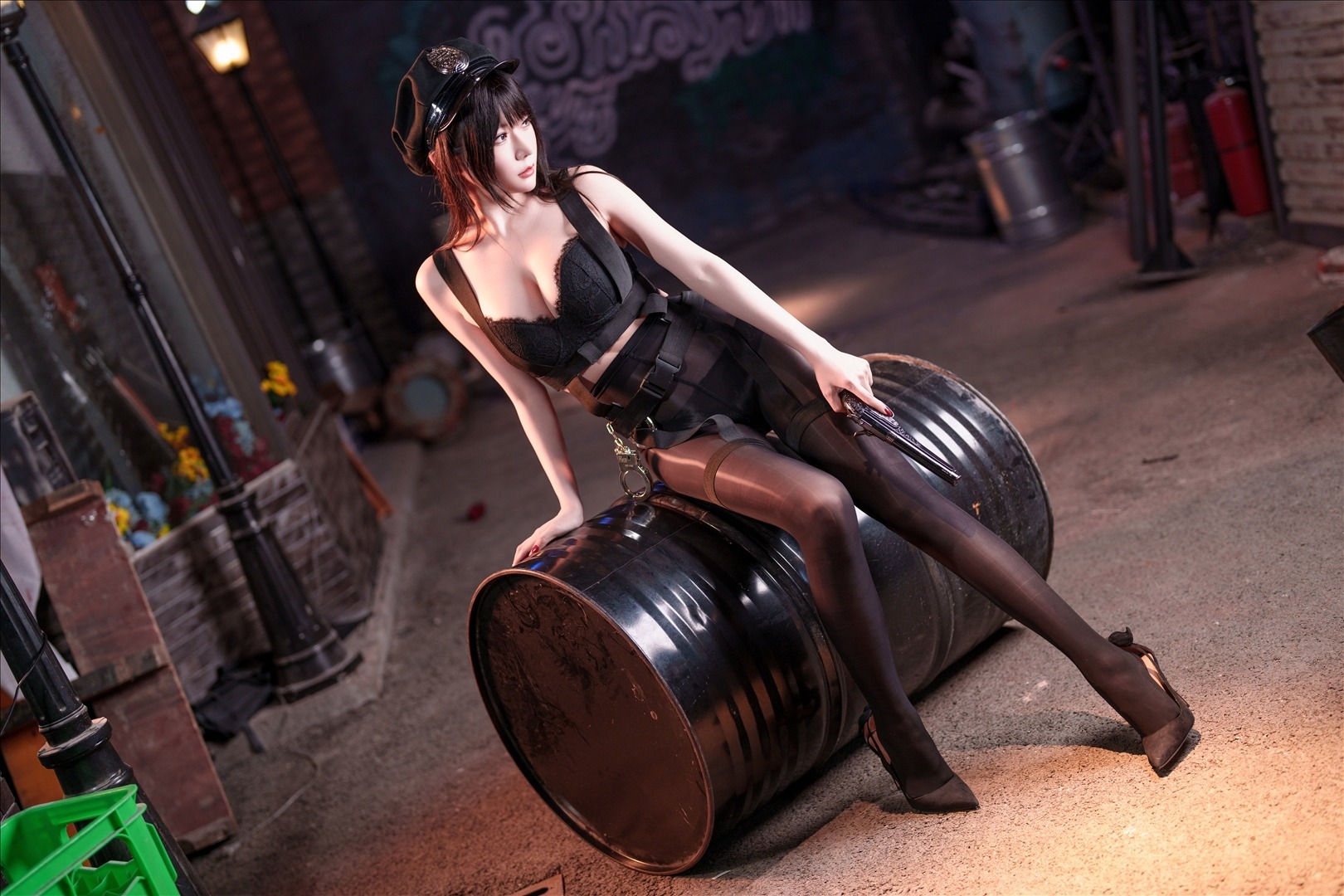 香草喵露露---11月舰长-女警-40P1V-42P-1V-106-GB-20240814w-08-14