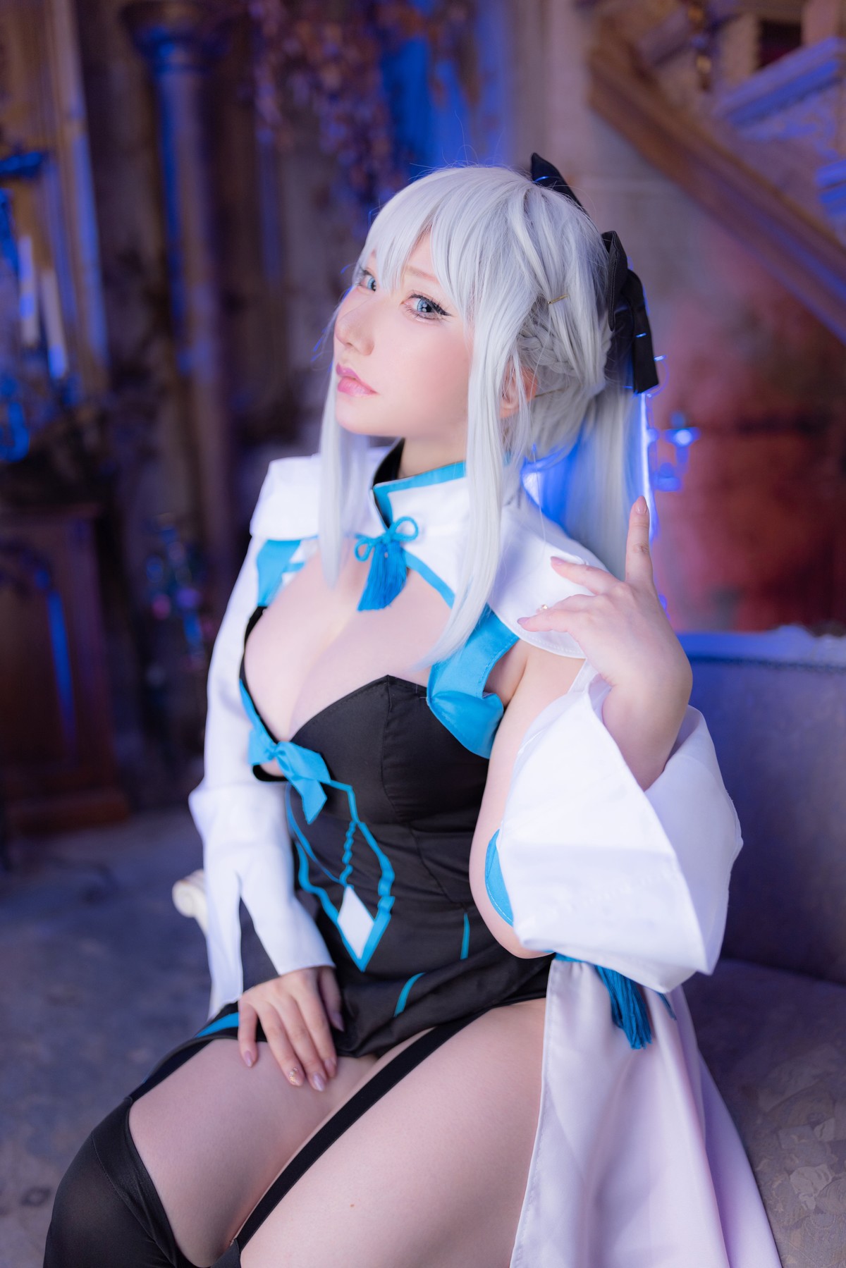 Cosplay-SAKUサク-Morgan-le-Fay-Set01-08-27