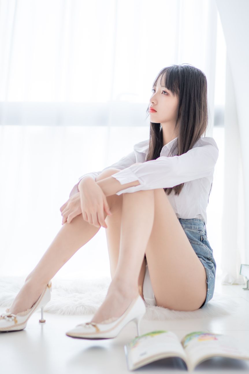 西瓜murmure西瓜少女-2021-04-29-牛仔裙-125P1V-12-19