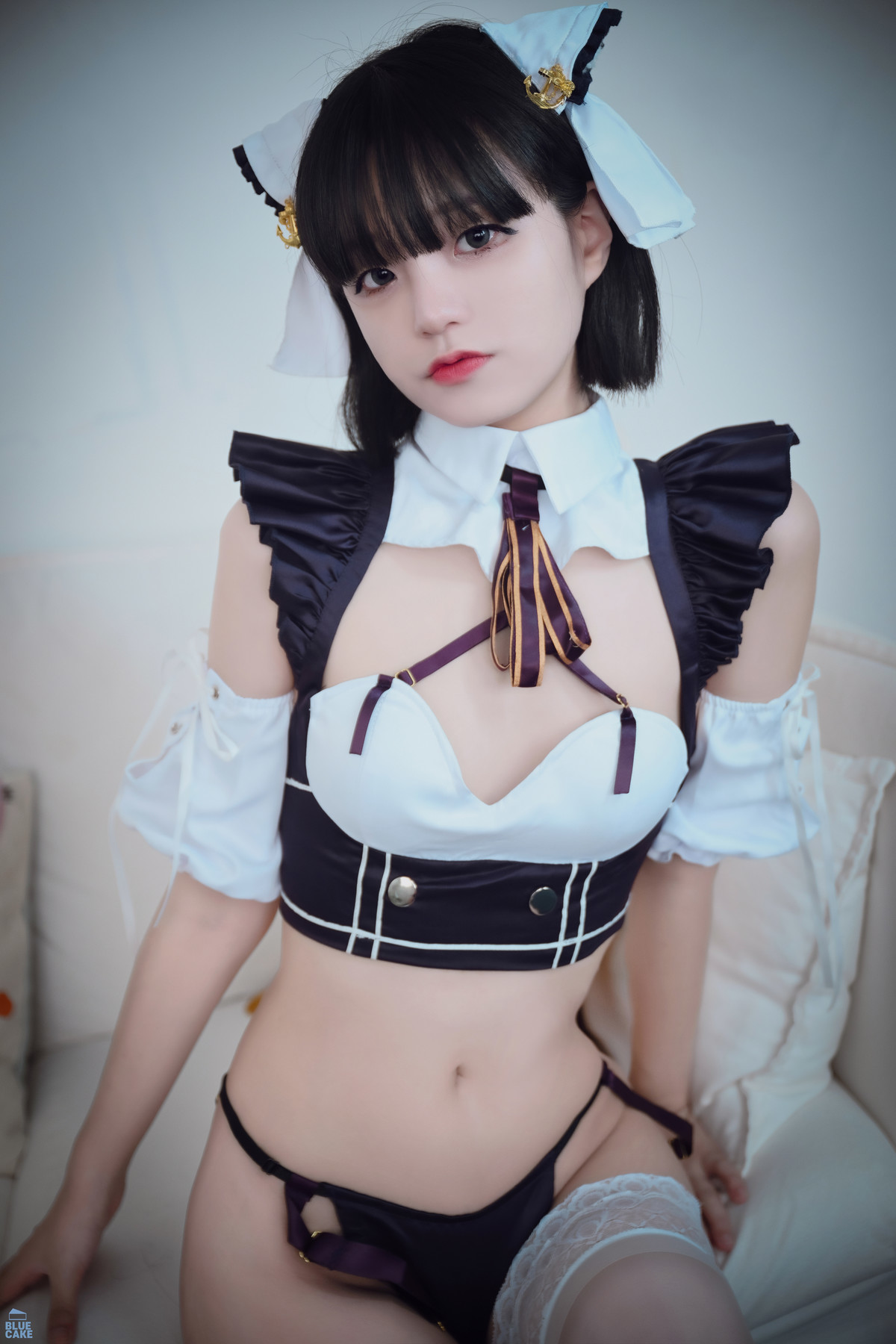 Jeong-Jenny-정제니-BLUECAKE-Maid-Cosplay-Set01-04-26