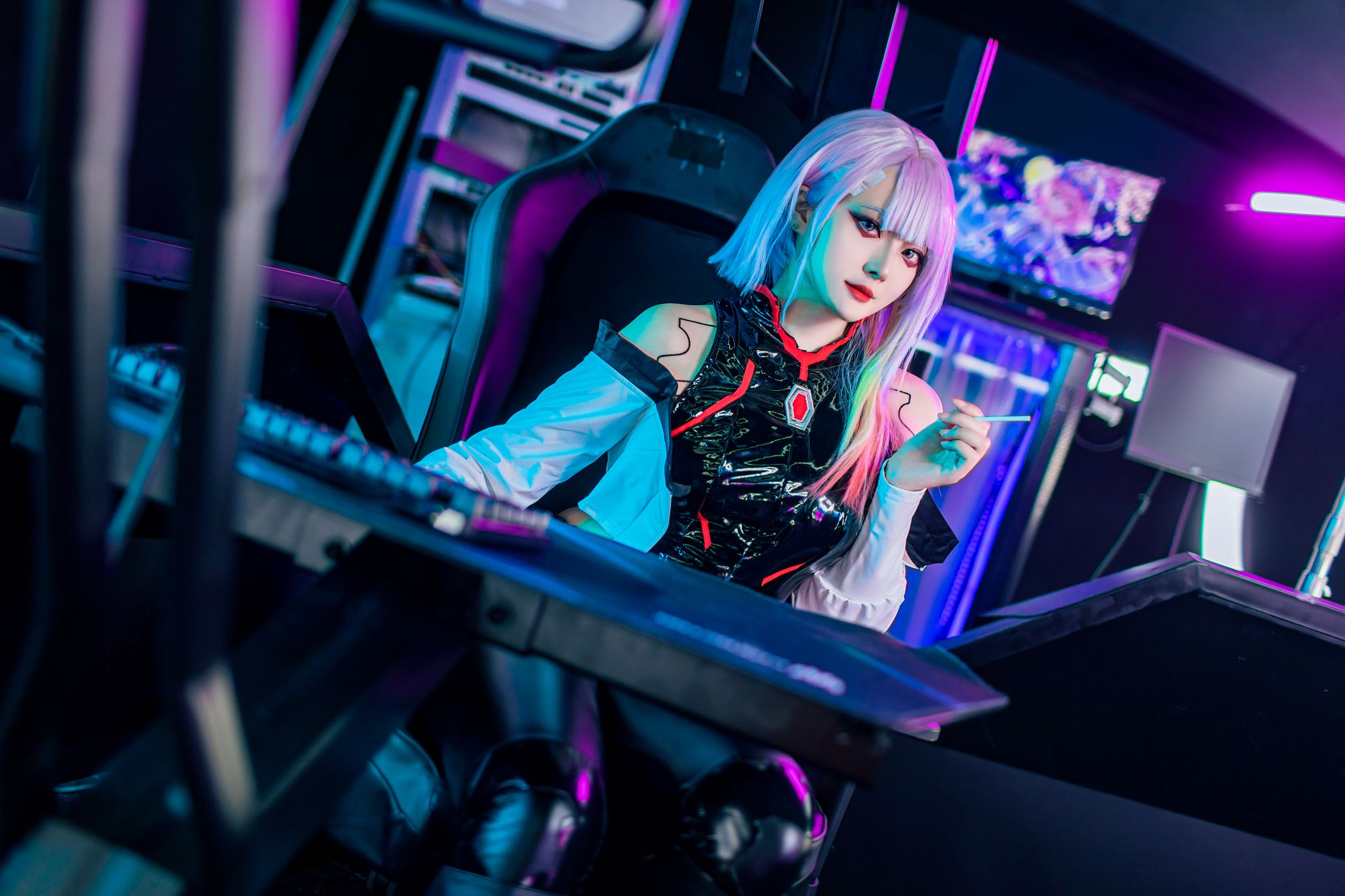 Natsuko夏夏子---赛博朋克边缘行者Lucy-07-27