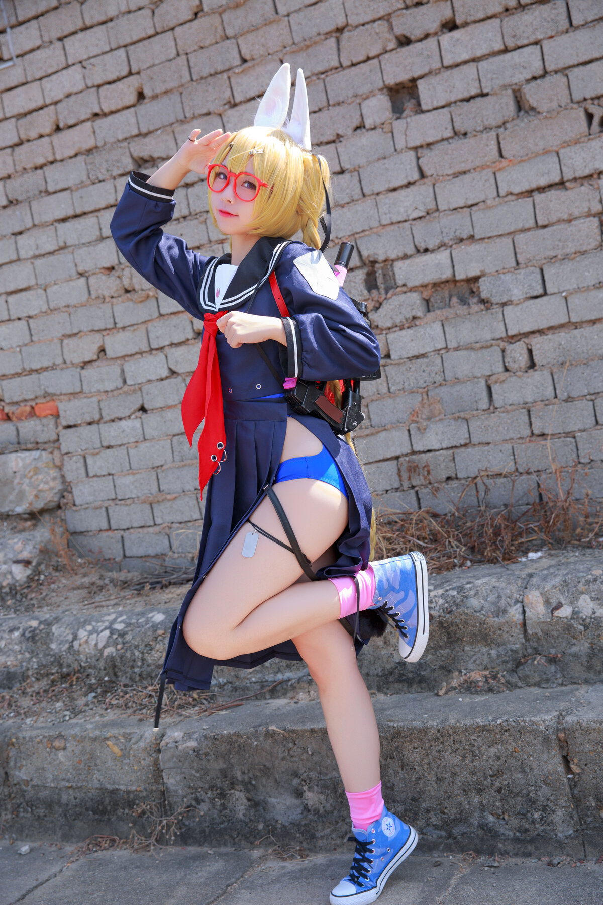 G44不會受傷-旋风校服-SR-3MP-Girls-Frontline-01-02